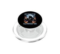 Don't Worry Kitten I'll Protect You Alpha Wolf Funny Meme PopSockets PopGrip for MagSafe