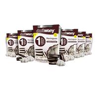 Don't Worry Low Calorie Meringue Cookies - 6 Pack - Cookies & Cream, Just 1 Calorie per Piece | Low Sugar Candy, Gluten Free, Protein Snacks | Keto Friendly and Healthy Snacks for Adults