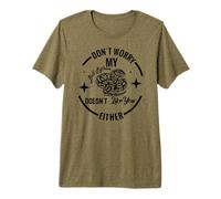 Don't Worry My Ball Python Doesn't Like You Either Premium T-Shirt