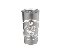 Don't Worry My Ball Python Doesn't Like You Either Stainless Steel Insulated Tumbler