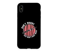 Don't Worry This Won't Hurt Much Funny Phlebotomy Technician Case for iPhone XS Max