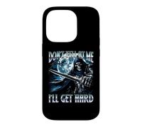 Don't Yell At me Ill Get Hard Skeleton Meme Cringe Funny Case for iPhone 14 Pro