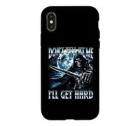Don't Yell At me Ill Get Hard Skeleton Meme Cringe Funny Case for iPhone X/XS