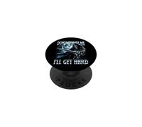 Don't Yell At me Ill Get Hard Skeleton Meme Cringe Funny PopSockets Adhesive PopGrip