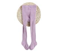 dontdo Baby Toddler Girls Tights Cotton Pantyhose Leggings Pants Stockings Pantyhose Purple 6-12 Months