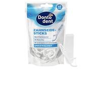 Dontodent Dental Floss Sticks with Case 40 Sticks