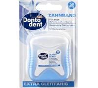 Dontodent Dental Floss Tape Extra Glide, 50 m, Mint