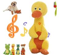 Donubiiu Durachew -Durachew Dog Toy, Durachew designed for strong chewers, Wowpetsmart, Wowpetsmart dog toy, Wowpetsmart Invincible Chewanimals, Indestructible Dog Toys for Aggressive Chewers (Ente)
