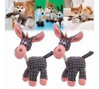 Donubiiu Petsboro Bitebuddy, Shirem Bitebuddy, Indestructible Interactive Dog Toys, 2024 Best Dog Toys For Aggressive Chewers, Immortal Squeaker Plush Toy For Aggressive Chewers (2PCS-D)