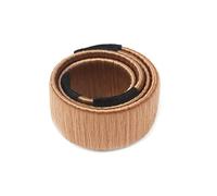 Donut Bun Maker Magic French Twist Hair Bun Maker Hair Fold Wrap Wig Hair Twist Flower Bud Hair Band Accessory Diy Hair Styling Tool for Women Girls (Light Brown)