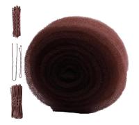 Donut Buns for Hair Volumizing Styling Padding Filler with 70 Clips | Hair Bun Maker for Holiday Salon Home Travel Wedding Bridal Grooming Party Daily Womens Styling
