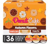 Donut Cafe Coffee Capsules for Keurig K-Cup Brewers, Autumn Flavours, Pack of 36