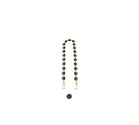 Donut Chain Replaceable Shoulder Bag for Puzzle Modification Decorative Hanging Chain Underarm Bag Strap Accessories(Black 73cm)