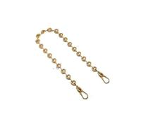 Donut Chain Replaceable Shoulder Bag for Puzzle Modification Decorative Hanging Chain Underarm Bag Strap Accessories(Antique Gold 68cm)