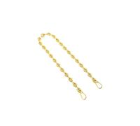 Donut Chain Replaceable Shoulder Bag for Puzzle Modification Decorative Hanging Chain Underarm Bag Strap Accessories(Gold 68cm)