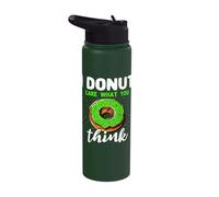 Donut Costume Women Donuts Men Doughnut Stainless Steel Insulated Water Bottle