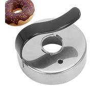 Donut Cutting Mould, Donut Cutter, Round Cookie Donut Making Moulds, Multifunctional Cake Baking Tool, Non-stick Hamburger Cookie Maker,