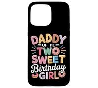 Donut Daddy Of The Two Sweet Birthday Girl Look Case for iPhone 15 Pro Max