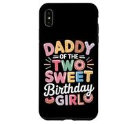 Donut Daddy Of The Two Sweet Birthday Girl Look Case for iPhone XS Max