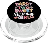 Donut Daddy Of The Two Sweet Birthday Girl Look PopSockets PopGrip for MagSafe