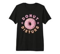 Donut Disturb to chill and Snack for Vinatge Sweet Tooth Premium T-Shirt