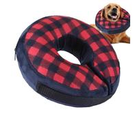 Donut Dog Cone | Adjustable Inflatable Dog Donut - Anti-Lick Blow up Dog Neck Donut Collar Pet Accessories for Small Medium Large Dogs