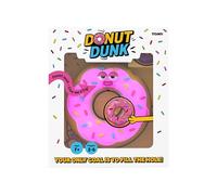 Donut Dunk Game, Fast Action Family Party Game with Electronic Donut Unit, Colour Matching Reflex Play, For Kids and Adults Playing Night, 2 to 6 Players, Ages 6 Plus, Lights and Sound Gameplay