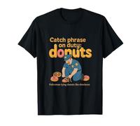 Donut Duty Officer Pride Police novelty Design T-Shirt