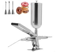 Donut Filling Machine Cream Injector，5l Large Capacity,includes 4 Filling Tubes,suitable For Bakeries, Cafés,and Dessert Shops