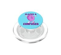 Donut Glazed and Confused - Funny Doughnut PopSockets PopGrip for MagSafe