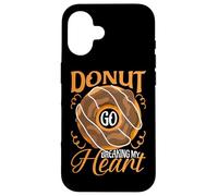 Donut Go Breaking My Heart Case for iPhone 16