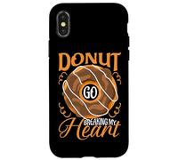Donut Go Breaking My Heart Case for iPhone X/XS