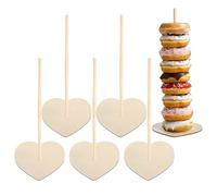 Donut Holder,Reusable Wooden Organizer - Donut Stands for Dessert Table | for Party Birthday New Year Wedding Office Kitchen Brunch Gathering Family Reunion