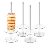 Donut Holder Stand | Acrylic Clear Dessert Table Tower - Donut Tower Stand | for Birthday Wedding Christmas Party New Year Holiday Festive