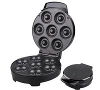 Donut Maker - 7-Hole Double-Sided Heating Kitchen Gadgets | 7 Slots Baking Tools Donut Machine | for Home Office Restaurant Commercial Cake Breakfast Dessert Snack