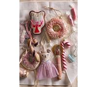 Donut Ornament at Free People in Strawberry Frosted - female