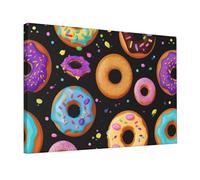 Donut Painting 12x18in Home Decoration Living Room Bedroom Kitchen Bathroom Guest Room Office