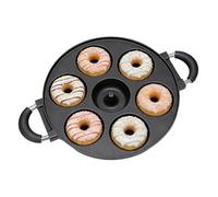 Donut Pans for Baking - 7 Holes Easy Release Non-Stick Mold | Baking Donut Mold,for Airfryer Bakers Bake Cooking Frying Reposteria Breakfast Decorating Home Hornear Making