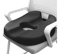 Donut Pillow Coccyx Seat Cushion for Prostate, Sciatica, Pelvic Floor, Pressure Sores, Pregnancy, Perineal Surgery, Postpartum Recovery Pain Pressure Relief Memory Foam Chair Pad