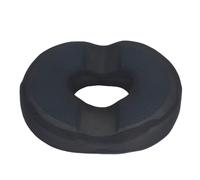 Donut Pillow Seat Cushion, Tailbone Coccyx Pressure Relief, Ergonomic Memory Foam Seat Cushion | for Office Chair, Post Surgery Recovery, 16x13x3 Inches Black