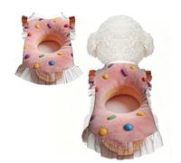 Donut Pillow XL Pet Apparel for Small Dogs-Cute Summer Outfit for Puppy, Soft Breathable Pet Clothes for Cat