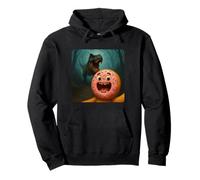 Donut Selfie T-Rex Dinosaur Chase Funny Humor Pullover Hoodie