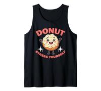 Donut Stress Yourself Funny Cute Kawaii Donut Tank Top