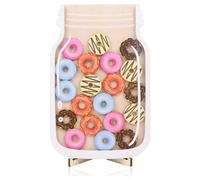Donut Style Reward Jar with Stars - Good Behavior Incentive Jar, Potty Training Tool & Reward Chart, Suitable for Home, School & Classroom to Encourage Positive Behaviour