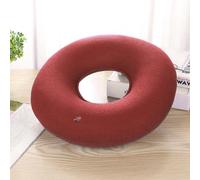 Donut Tailbone Pillow Hemorrhoid Cushion - Anti-Bedsore Cushion Round Shape Thickening Inflatable Cushion For Bedridden Elder