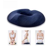Donut Tailbone Pillow Hemorrhoid Cushion - Pain Relief Hemmoroid Treatment, Bed Sores, Prostate, Coccyx, Sciatica, Pregnancy, Post Natal Orthopedic Surgery