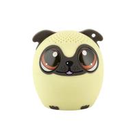 Donut the Dog! My First Bluetooth Speaker | Cartoon Animal Mini Ultra Portable Wireless Travel Great Loud Clear Sound Microphone Included for calls Connect to Smartphone Laptop Tablet