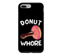 Donut Whore Funny Sassy Dirty Jokes About Donut and Eclair Case for iPhone 7 Plus/8 Plus