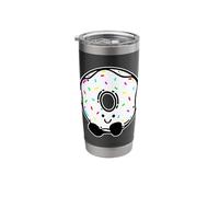 Donut with Sprinkles Happy Smile Stainless Steel Insulated Tumbler