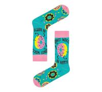 Donut Worry Be Happy Cute Fun Socks Gifts Funny Unisex Novelty Funky